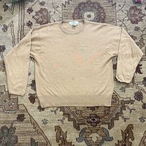 Vintage Orvis Silk Cashmere sweater *stain
